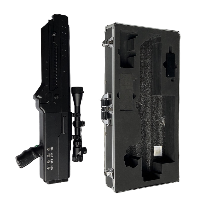  南关手持便携式枪型低空防御反制四通道A型